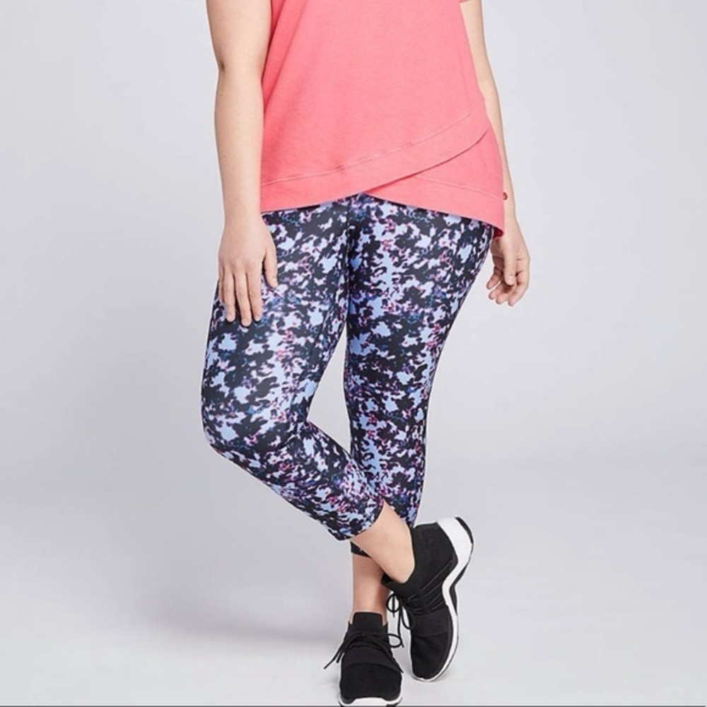 Lane Bryant capri active leggings